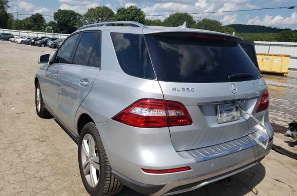 ML350 back view