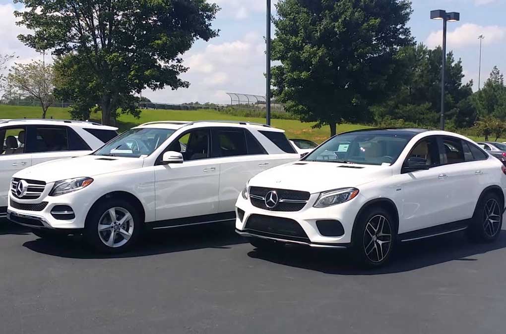 ML350 vs GLE