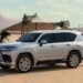 Side-view of the 2022 Lexus LX 600