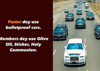 Pastor Dey Use Bulletproof Cars, Members Dey Use Olive Oil, Sticker, Holy Communion