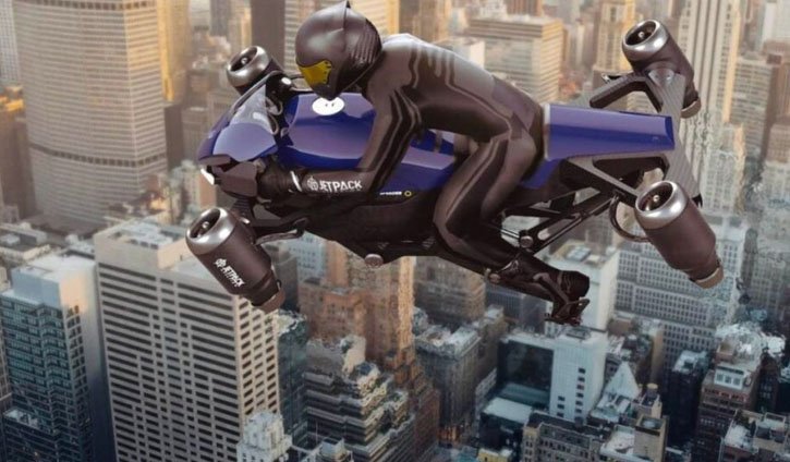 Get Ready For The First-Ever Flying Motorcycle Coming In 2023