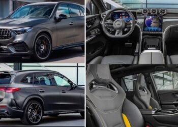 Mercedes has pulled off the wraps of the new 2025 GLC 63s and the GLC43 and they both have 4-cylinders