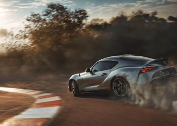 Turbocharged Car Engine