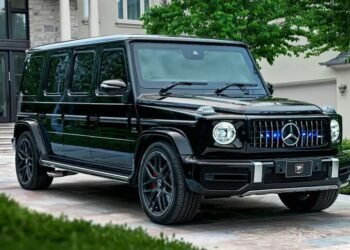 Check out this N500 million Mercedes AMG G-Wagen Limo, with bulletproof living room on wheels