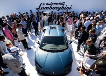 Lamborghini has officially introduced the Temerario, the successor to the Huracán, during Monterey Car Week