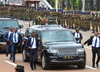 Some African leaders and their official vehicles