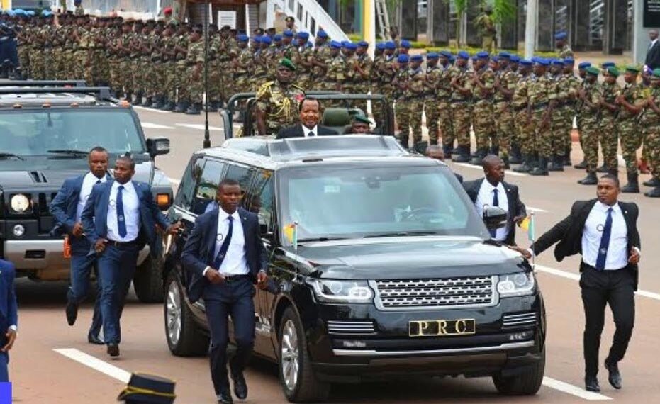Some African leaders and their official vehicles