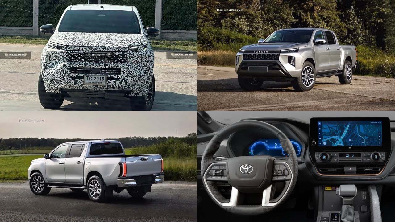 2026 Toyota HiLux Spy shots
