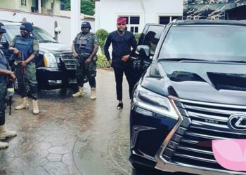 Expensive Cars in Nigeria and Police Escorts