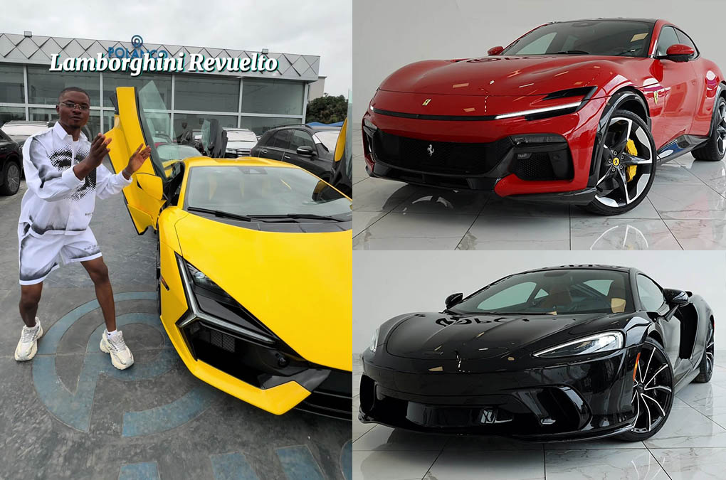 Ola of Lagos Reveals Affordable Lamborghini, McLaren, and Ferrari