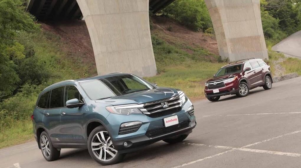 Toyota Highlander and the Honda Pilot