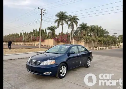 Foreign used 2005 Toyota Corolla LE - 1/5