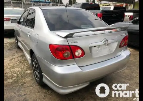 2007 Foreign-used Toyota Corolla Sport - 5/5