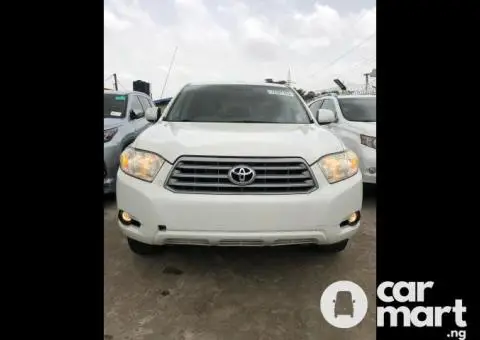 Foreign used 2008 Toyota Highlander - 1/5