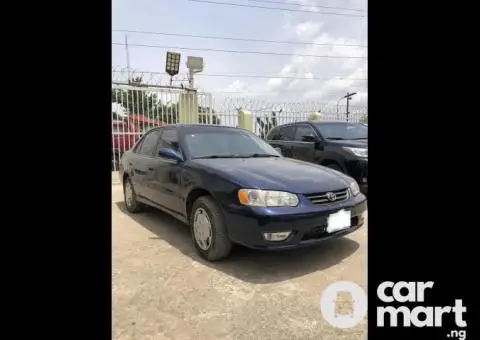 Nigerian Used 2002 Toyota Corolla - 1/5