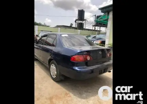 Nigerian Used 2002 Toyota Corolla - 5/5