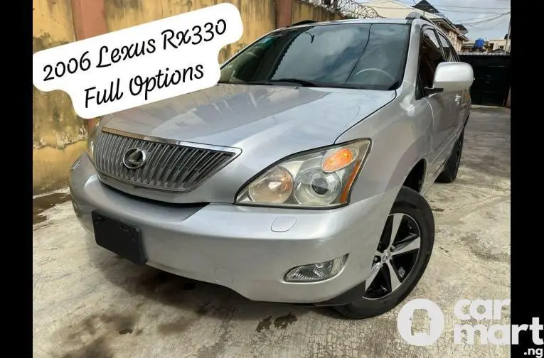 Clean Registered 2006 Lexus RX330 Full Option - 1/5