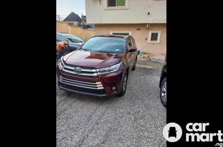 Just Arrived Foreign Used 2015 Upgraded To 2018 Toyota Highlander XLE Full Option - 1/5