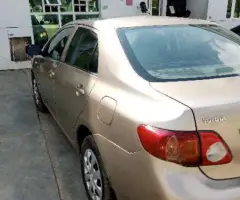 Clean Nigerian Used Toyota Corolla 2009 - 3