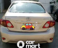 Clean Nigerian Used Toyota Corolla 2009 - 2