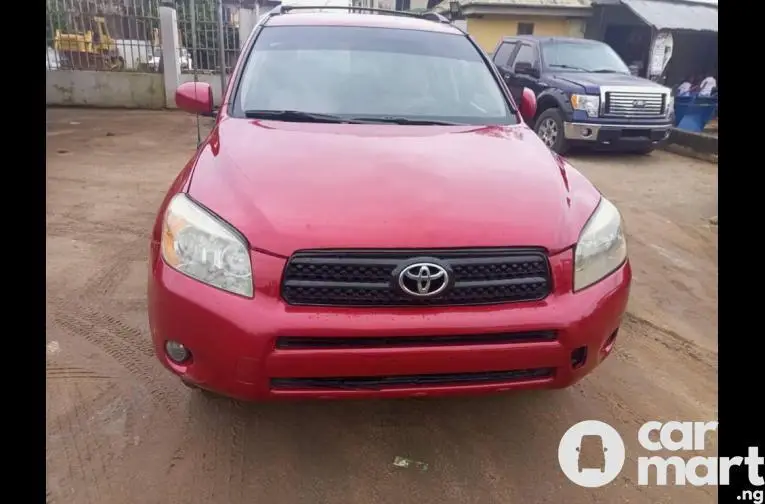 Clean Registered 2007 Toyota RAV4 4WD With Android Screen for sale in Lagos