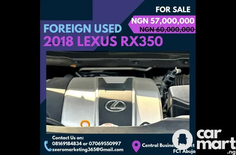 2018 Lexus RX350 Full Option - 3/5