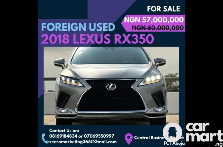 2018 Lexus RX350 Full Option - 5/5