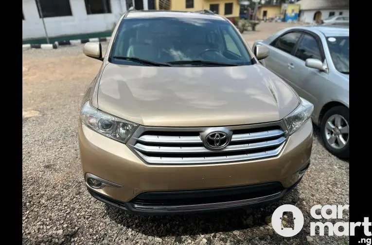 Unregistered Toyota Highlander 2013 - 1