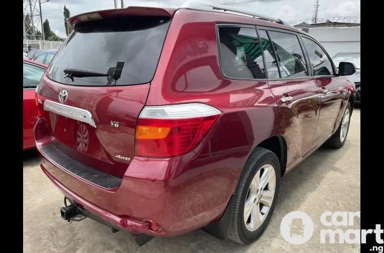 Foreign Used 2008 Toyota Highlander Limited