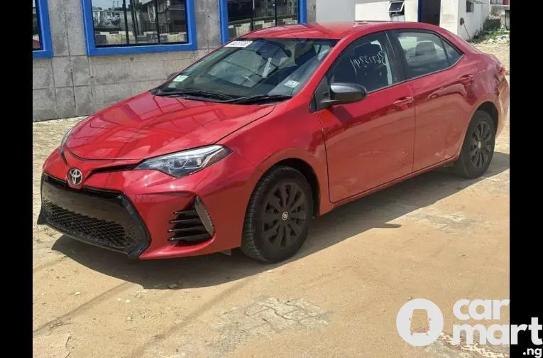 Tokunbo 2017 Toyota Corolla LE