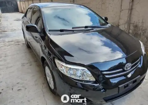 Nigerian used 2010 Toyota Corolla - 1/5