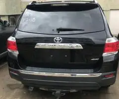 Direct tokunbo 2013 Toyota highlander full option