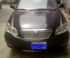 Nigerian Used 2004 Toyota Corolla Automatic