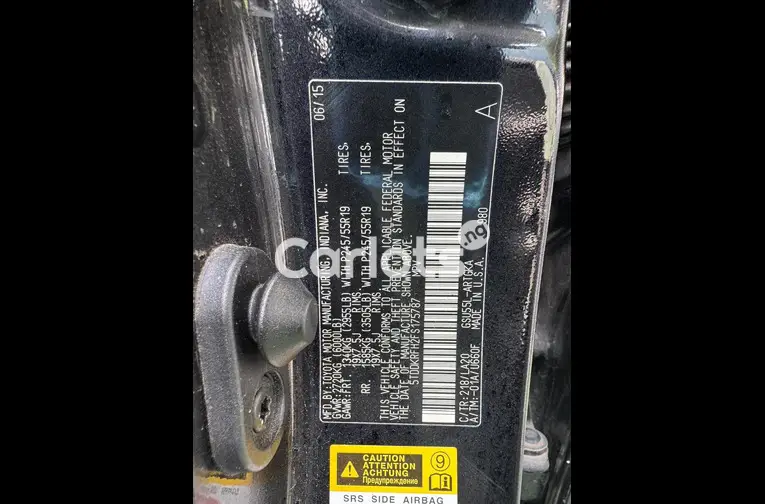 Used 2016 Toyota Highlander for sale in Garki, FCT - thumbnail 3