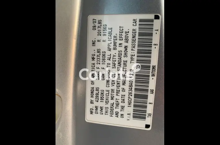 Used 2007 Honda Accord for sale in Kano, Kano - thumbnail 3