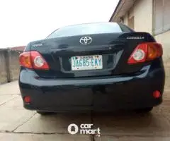 Used Toyota corolla 2009