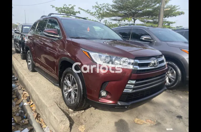 Foreign Used 2017 Toyota highlander - 1/5