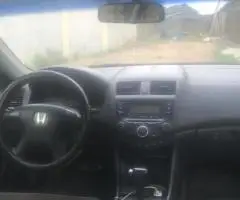 Nigerian used Honda accord 2003