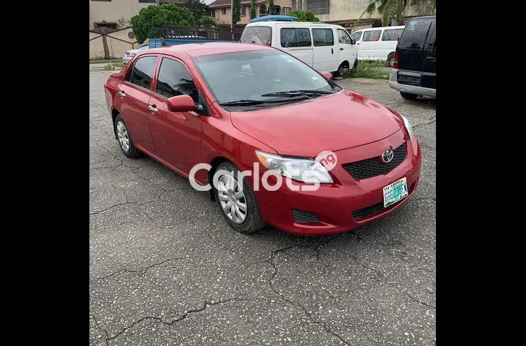 Few months used Toyota Corolla 2010