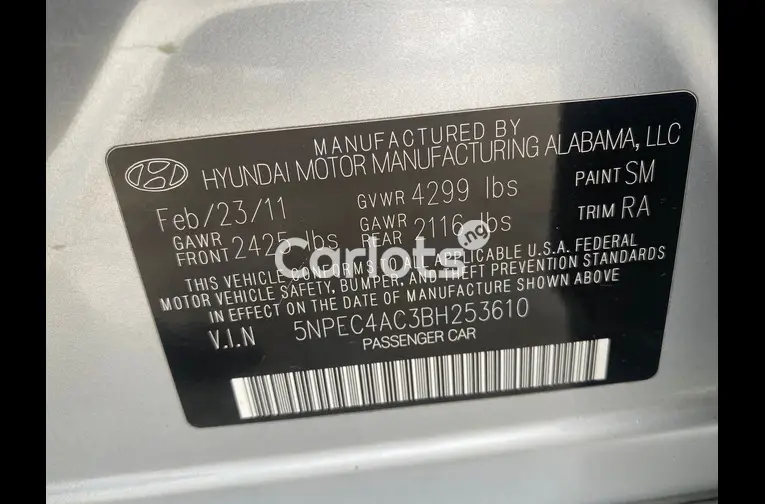 Nigerian Used Un-Registered 2011 Hyundai Sonata for sale in Ajah, Lagos - photo 4 of 5