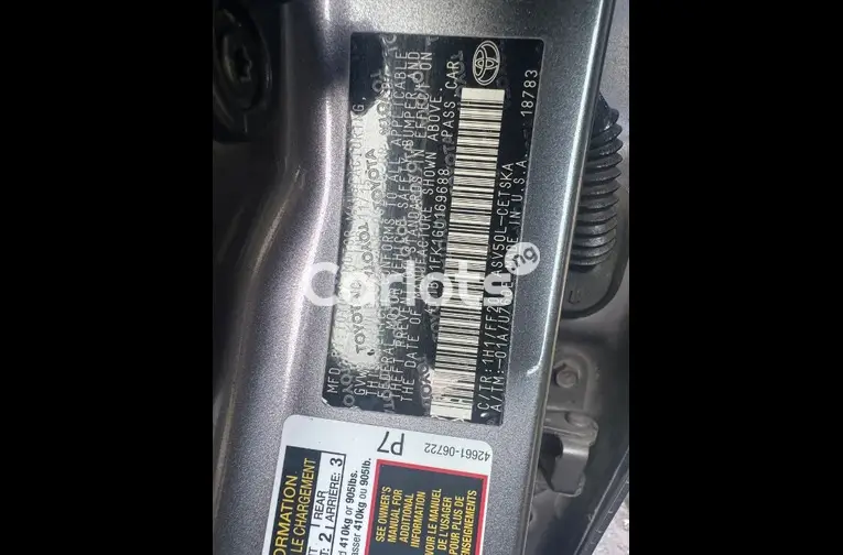 2016 TOYOTA CAMRY for sale in Garki, FCT - thumbnail 4