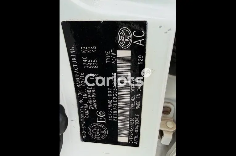 2016 TOYOTA COROLLA S for sale in Garki, FCT - thumbnail 5