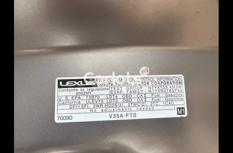2022 LEXUS LX 600 for sale in Garki, FCT - photo 7 of 7