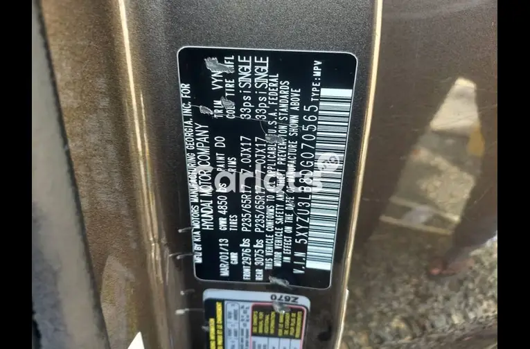 FOREIGN USED 2013 HYUDIA SANTA FE SPORT for sale in Lagos - photo 5 of 7