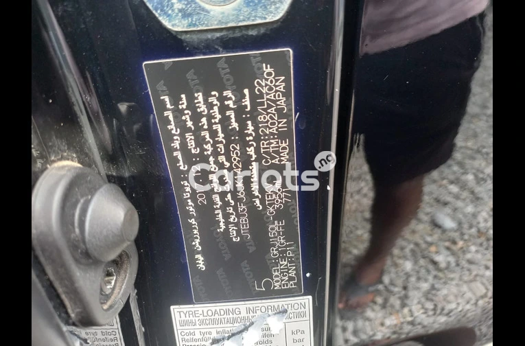 FOREIGN USED 2018 TOYOTA LANDCRUISER PRADO VX-L for sale in Lagos - photo 5 of 7