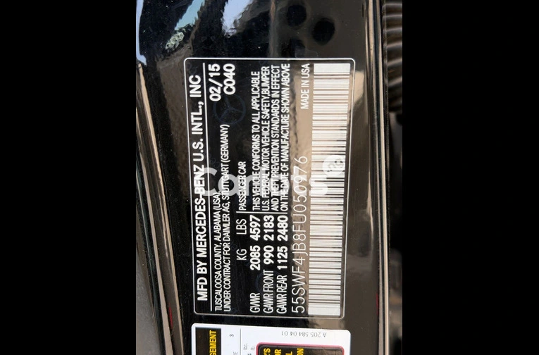 2016 MERCEDES C300 - 4/7