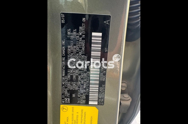 Foreign Used 2007 LEXUS RX 350 for sale in Garki, FCT - photo 4 of 7