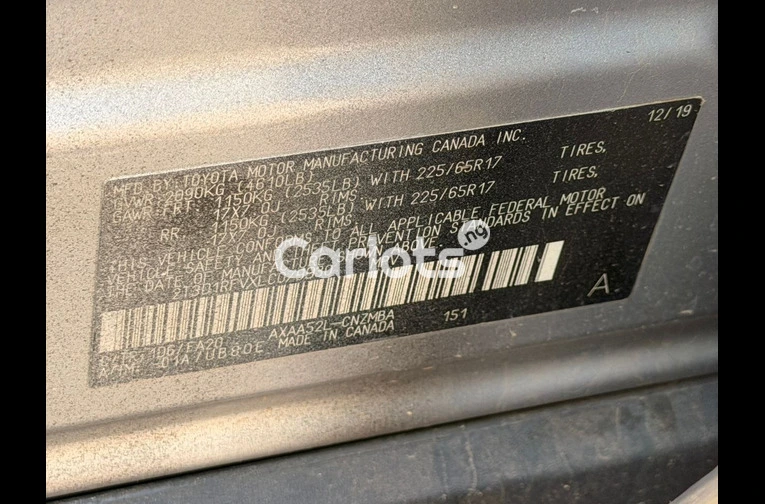 Foreign Used 2020 TOYOTA RAV4 XLE for sale in Garki, FCT - thumbnail 4