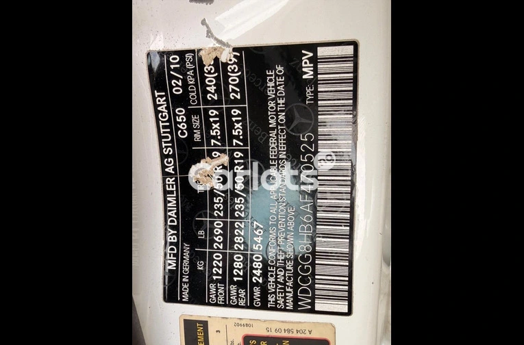 2010 MERCEDES BENZ GLK 350 for sale in Abuja, FCT - thumbnail 5