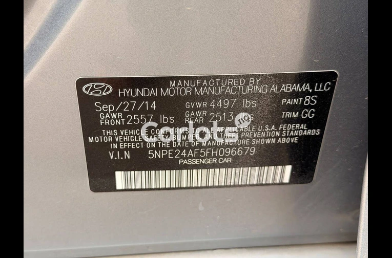 2014 HYUNDAI SONATA for sale in Garki, FCT - photo 6 of 7